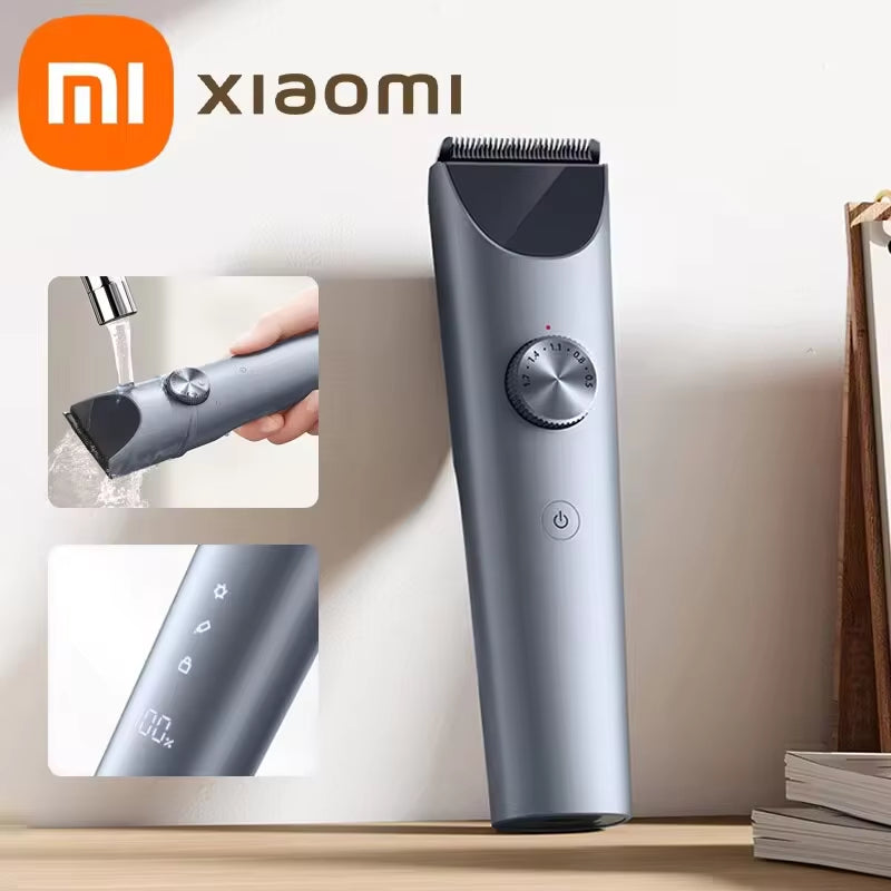 MIJIA Hair Trimmer Machine Hair Clipper1/2 IPX7 Waterproof Professional Cordless Men Electric Hair Cutting Barber Trimmer