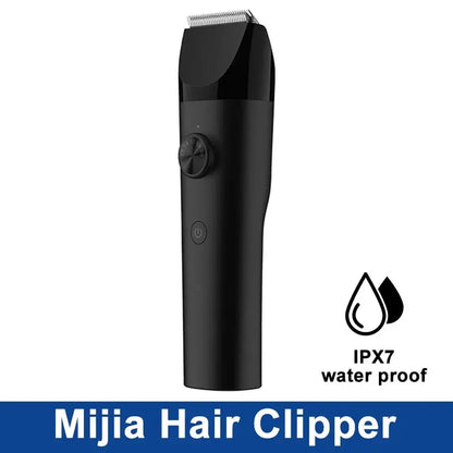 MIJIA Hair Trimmer Machine Hair Clipper1/2 IPX7 Waterproof Professional Cordless Men Electric Hair Cutting Barber Trimmer